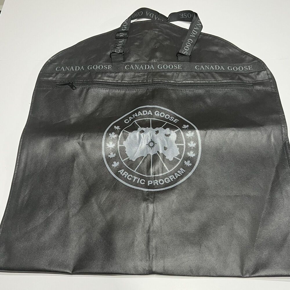 Canada Goose Black Garment Bag Arctic Program Breathable Fabric 54 x 24 in